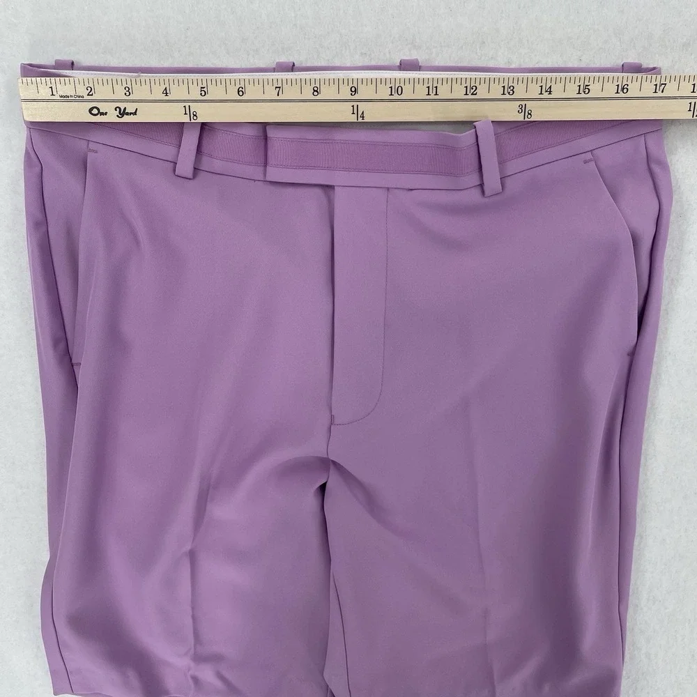G/FORE Golf Shorts Men's 34 Purple Performance Chino Lightweight Stretch